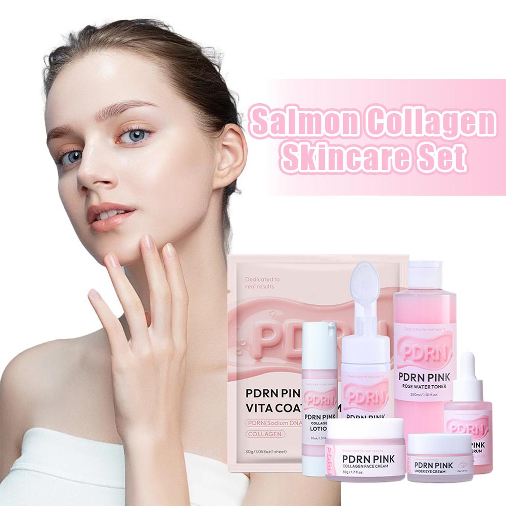 Skincare Glow - PDRN Pink Glow Skincare Set Salmon