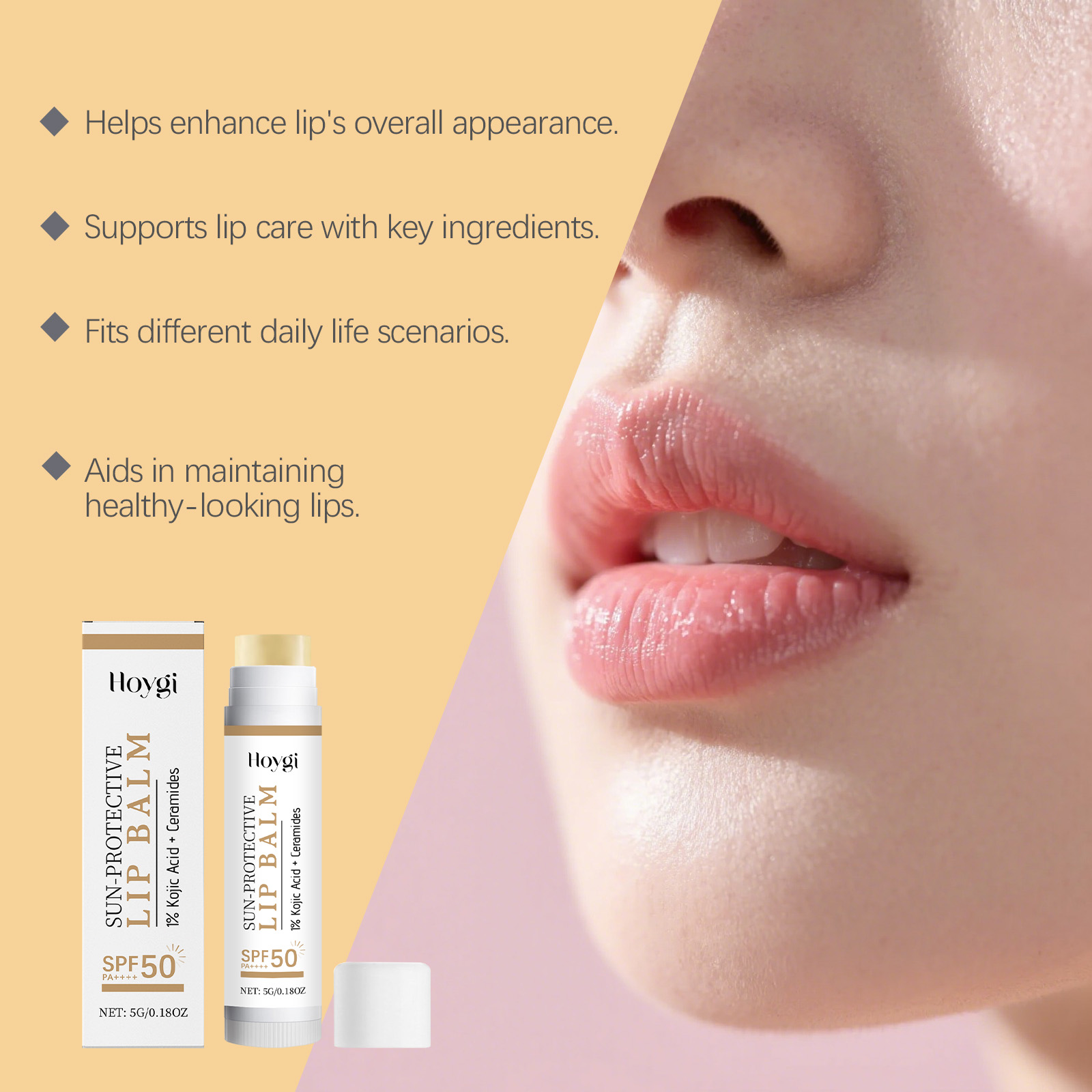 Sun Protective Lip Balm SPF50+ - đánh giá và giá Ceramide Moisturizer