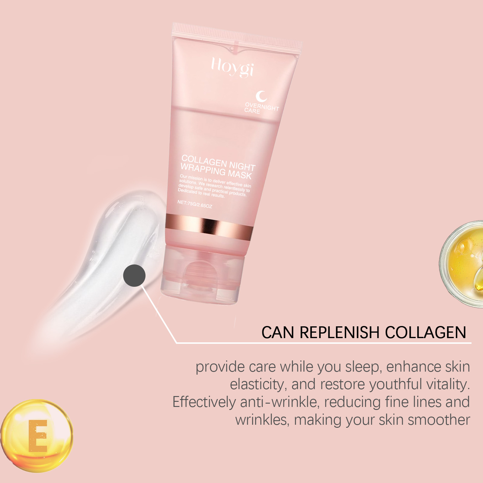 Collagen Peel-off Mask Night W - đánh giá và giá Ceramide Moisturizer