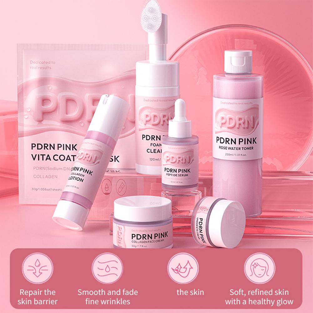 PDRN Pink Glow Skincare Set Sa - đánh giá và giá Skincare Glow