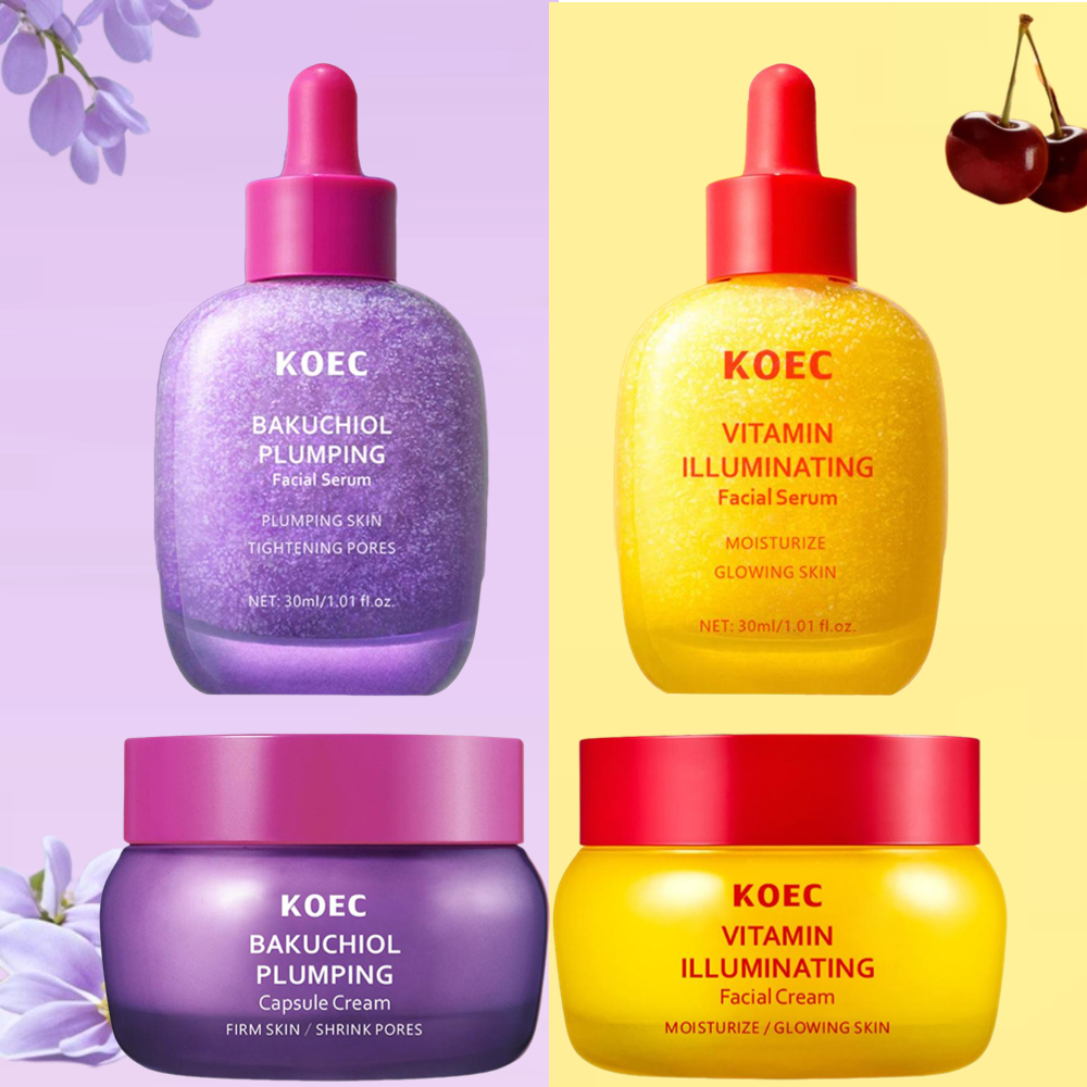 KOEC BAKUCHIOL & Vitamin Skinc - đánh giá và giá Skincare Glow