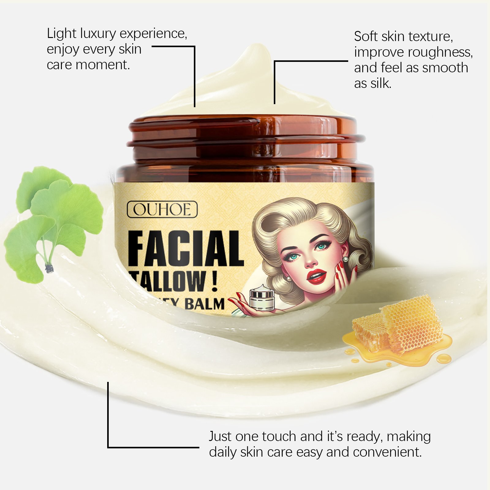 Grass-Fed Tallow Honey Balm Or - đánh giá và giá Skincare Non Comedogenic