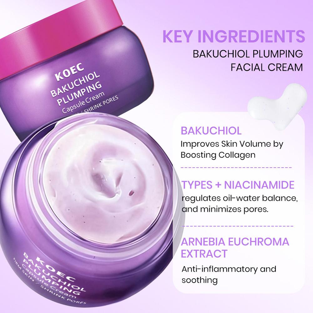 KOEC BAKUCHIOL Plumping Capsul - đánh giá và giá Skincare Glow